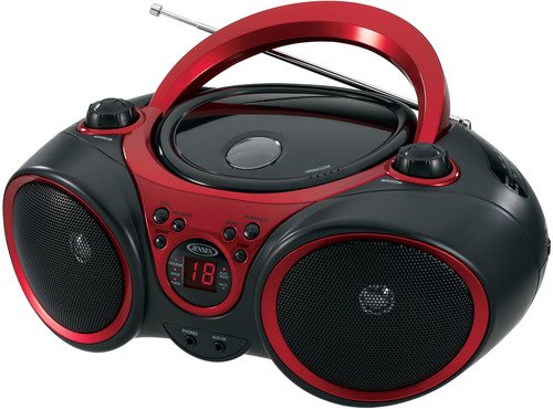 JENSEN CD-490 Portable Stereo CD Player with AM/FM Radio